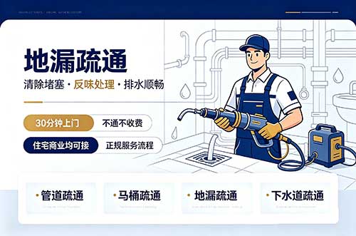 邯郸地漏疏通